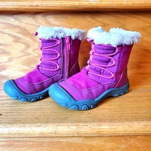 Toddler Girls Winter Snow Boots Size 10